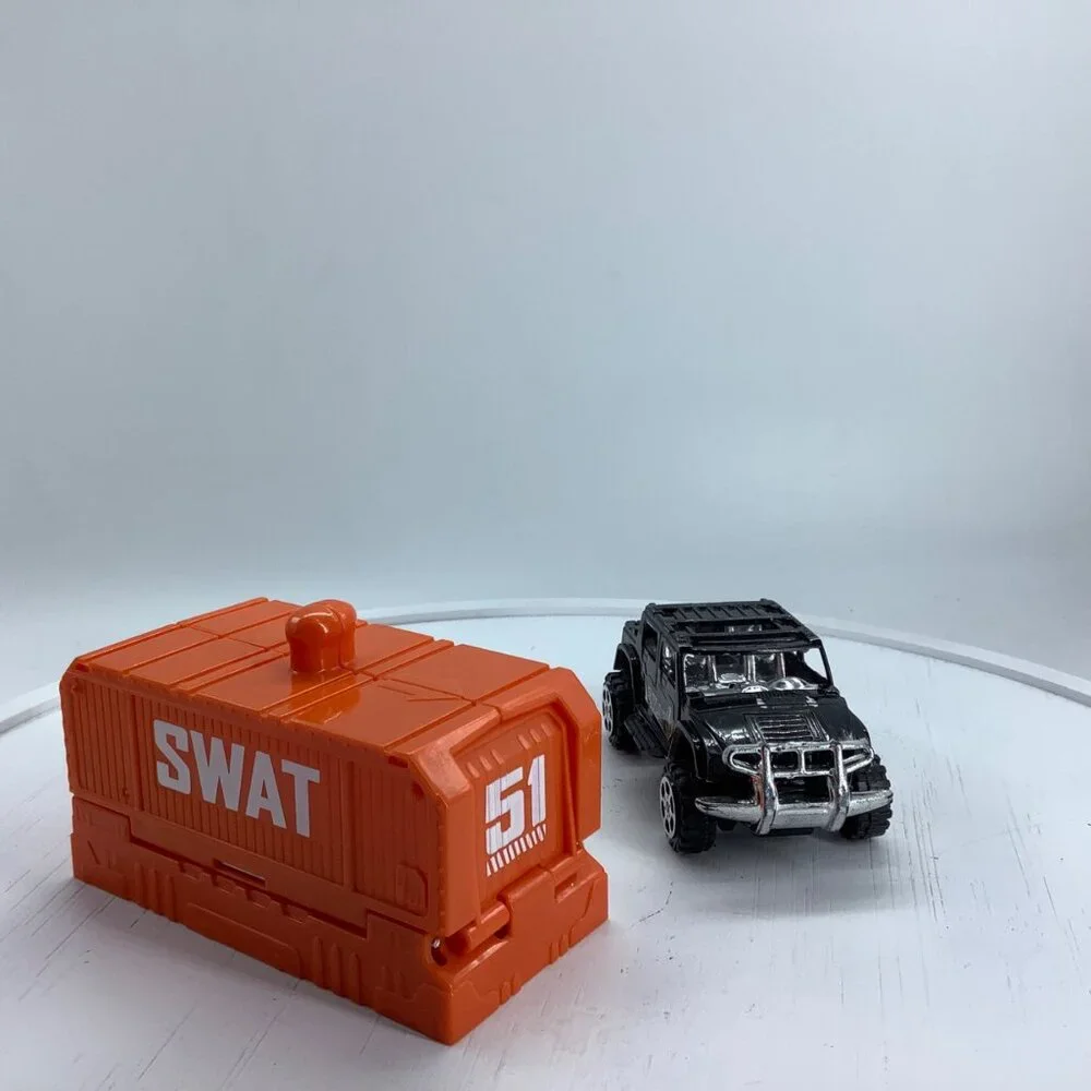 S.W.A.T.‎ Vehicle & Orange Rescue Container Imaginative Play Toy